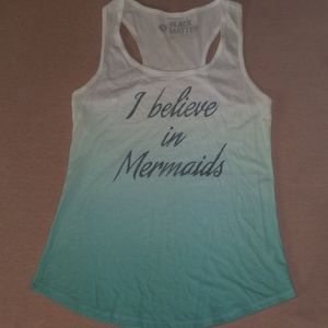 Black Matter I Believe in Mermaids Tank Top
